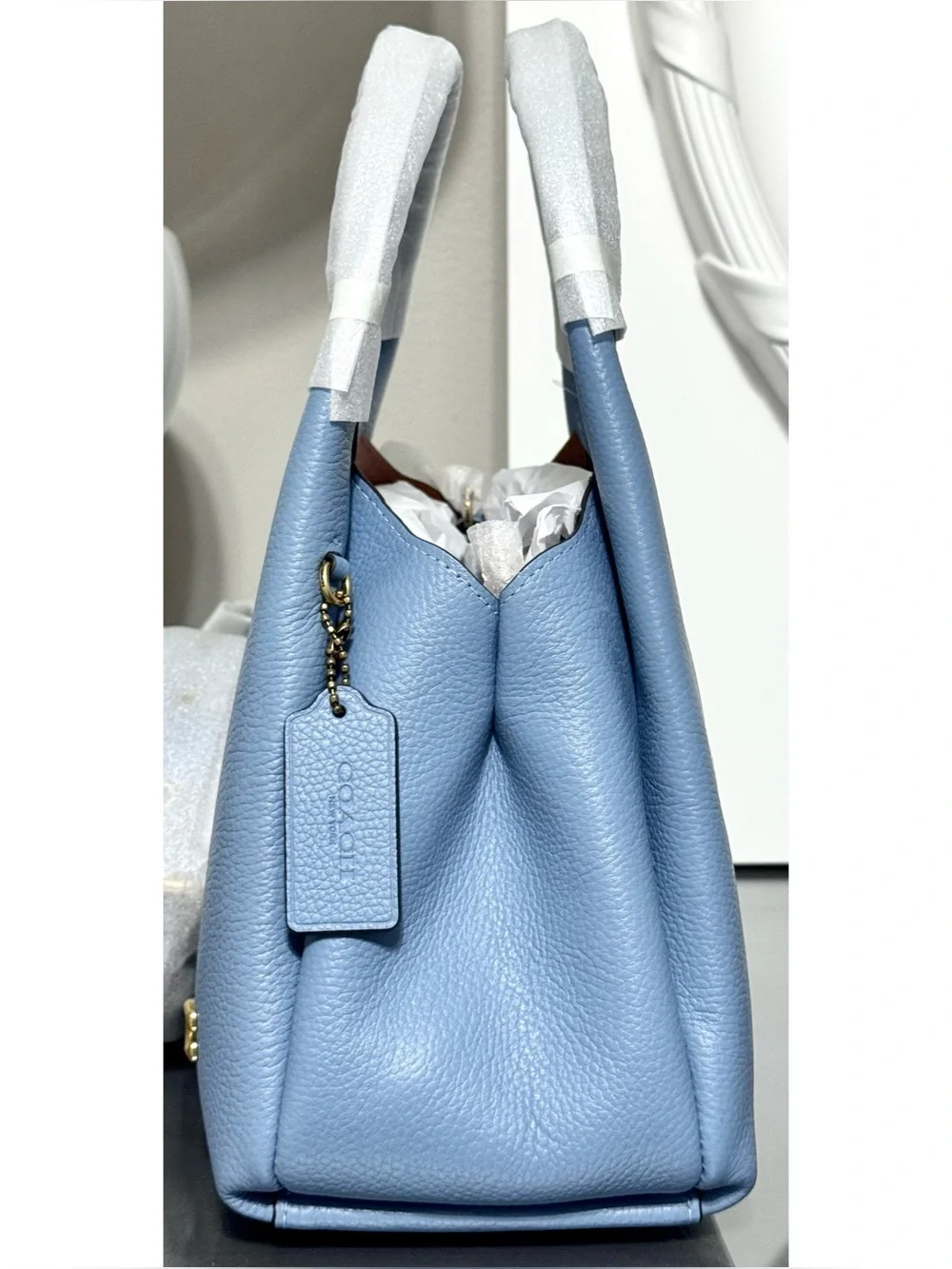 COACH Lana Shoulder Bag 23, BLUEBELL